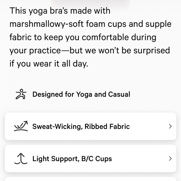 Lululemon like a cloud sports bra - Picture 7 of 7